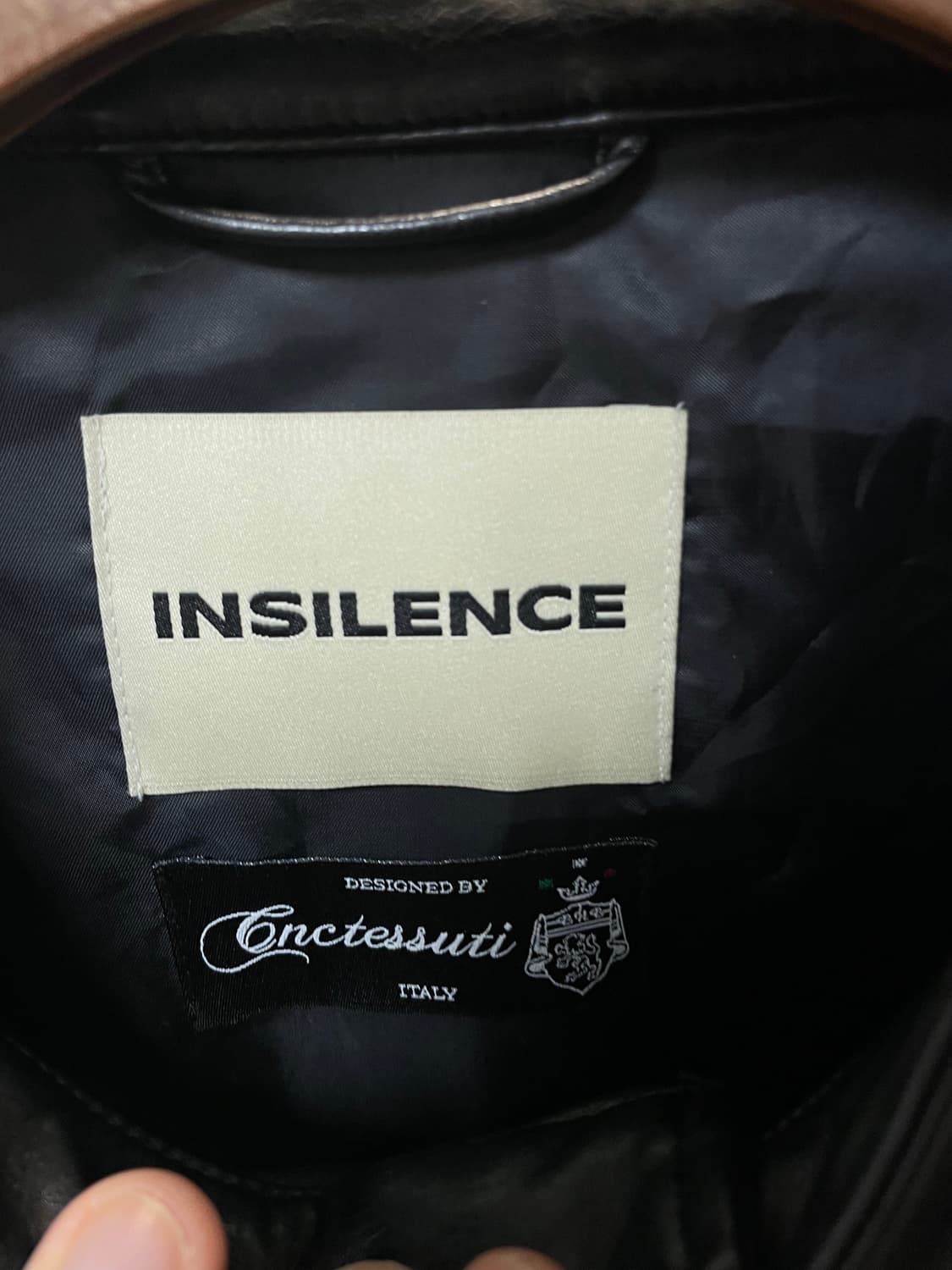 (L) 인사일런스 투웨이 디바이드 에코 레더 점퍼 상품이미지5