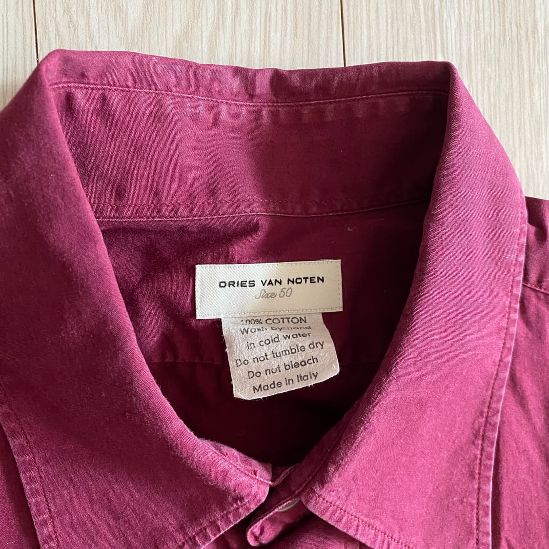 [50] 드리스 반 노튼 00‘s 셔츠 상품이미지4