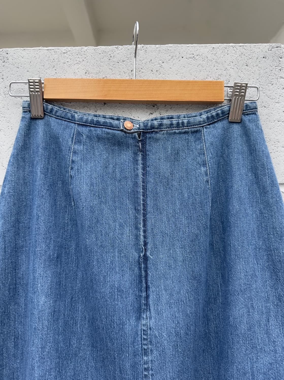 갭 데님 롱 스커트 상품이미지6