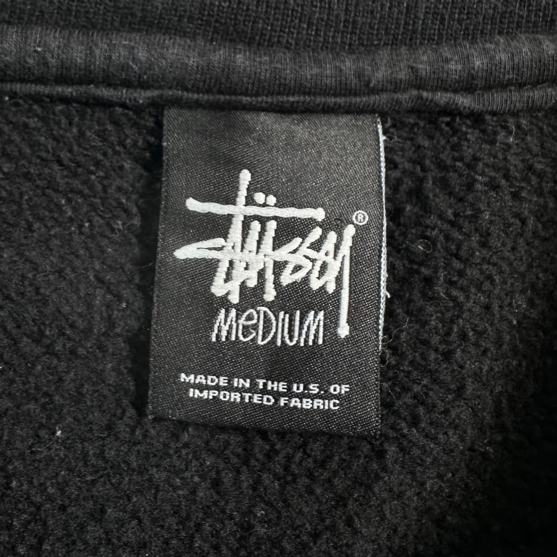 스투시 월드투어 블랙 맨투맨 상품이미지5