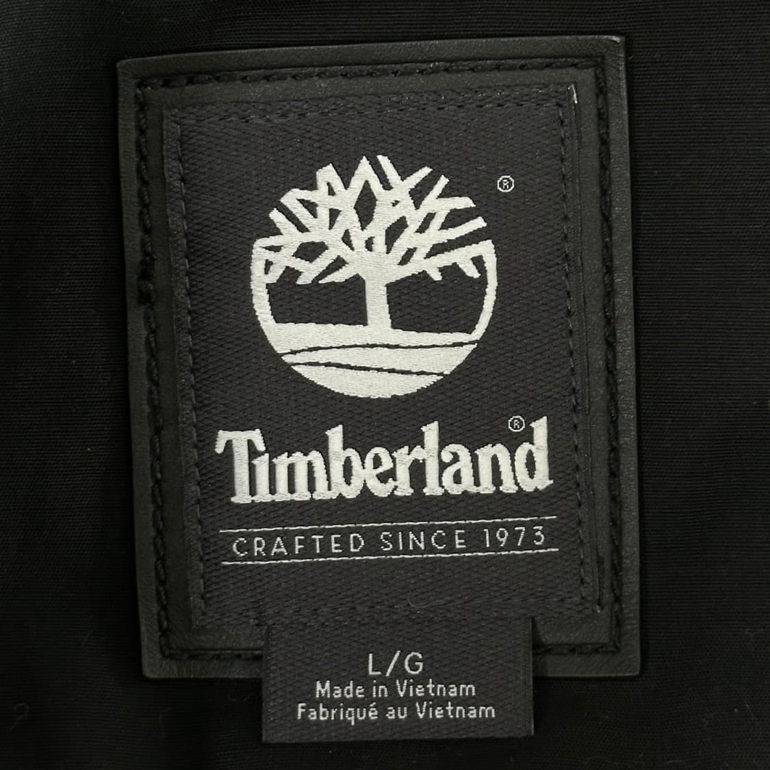 팀버랜드 시그니처 백로고 블랙 코치자켓 (L) 상품이미지5