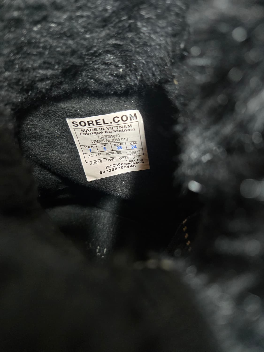 쏘렐 티볼리 스웨이드 방한 부츠 240mm 상품이미지5