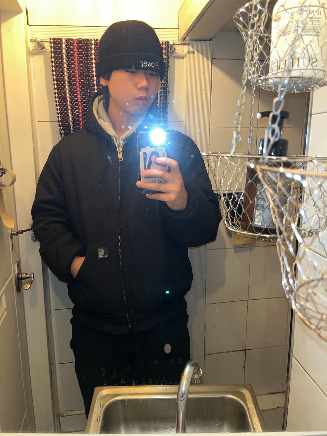 칼하트 덕 액티브 자켓 j133 상품이미지1