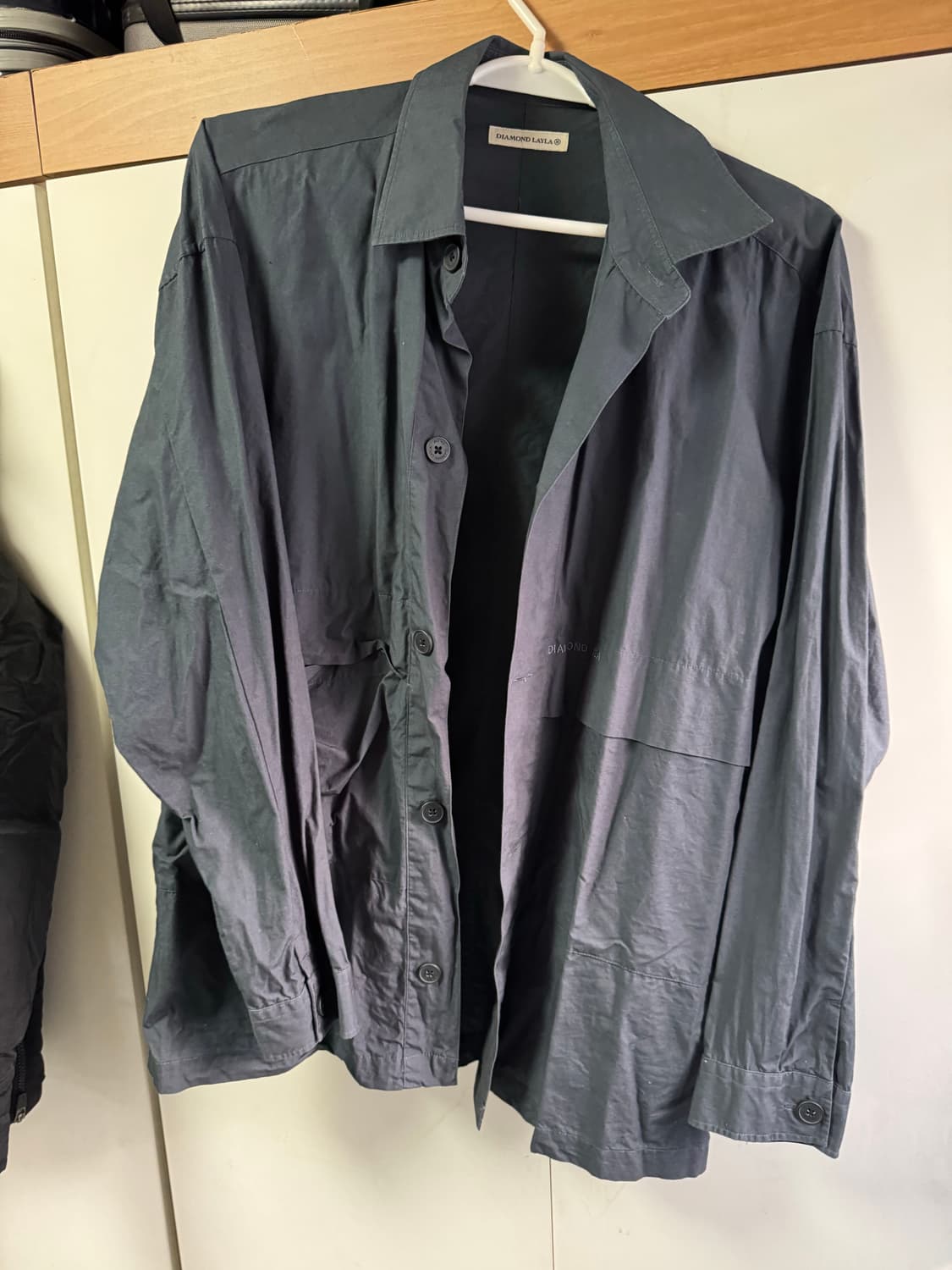 <새것> 다이아몬드레이라 네이비 포켓 셔츠 상품이미지7