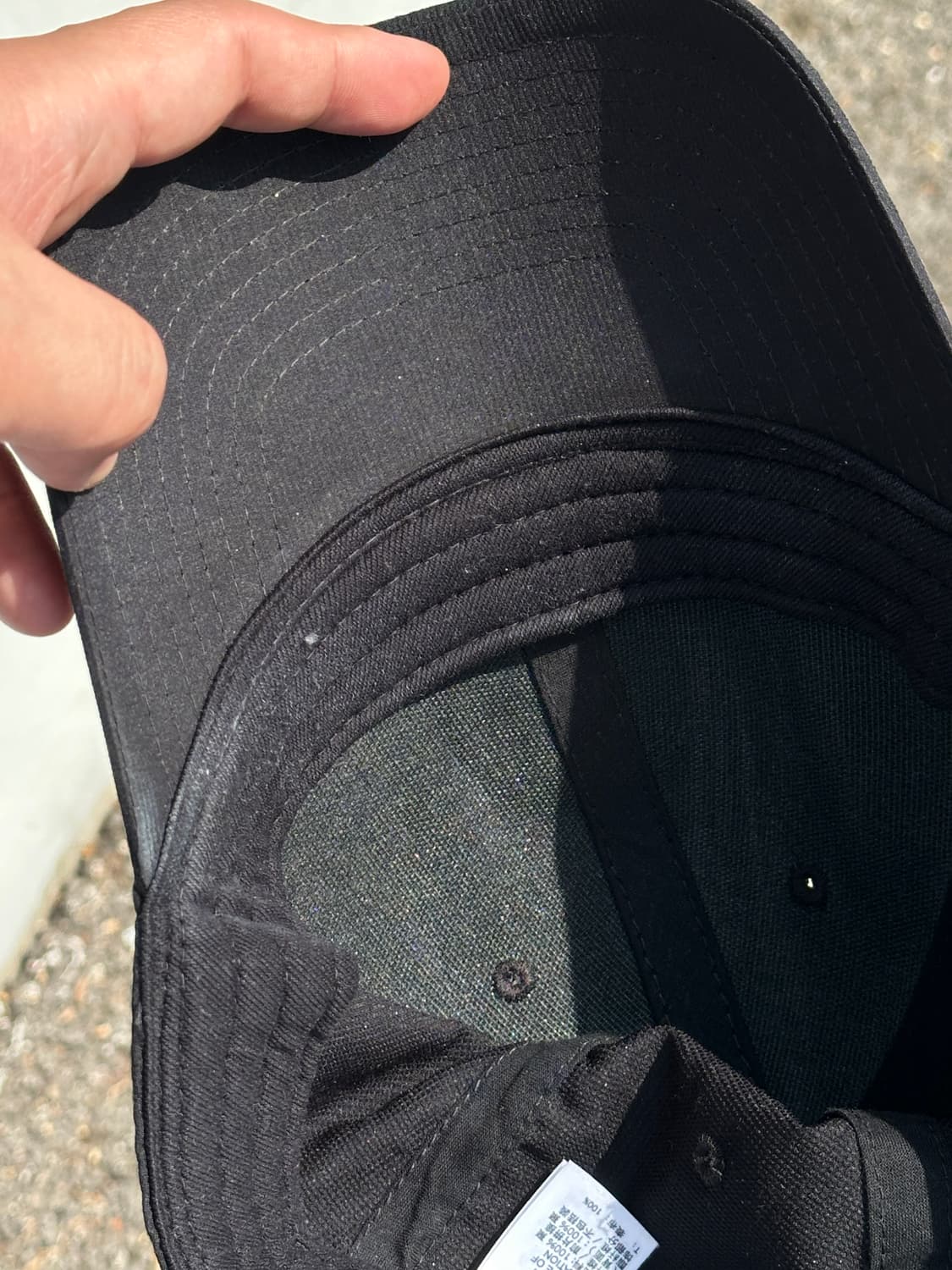 [M-L] 나이키 파리 생제르망 블랙 볼캡 모자 상품이미지5