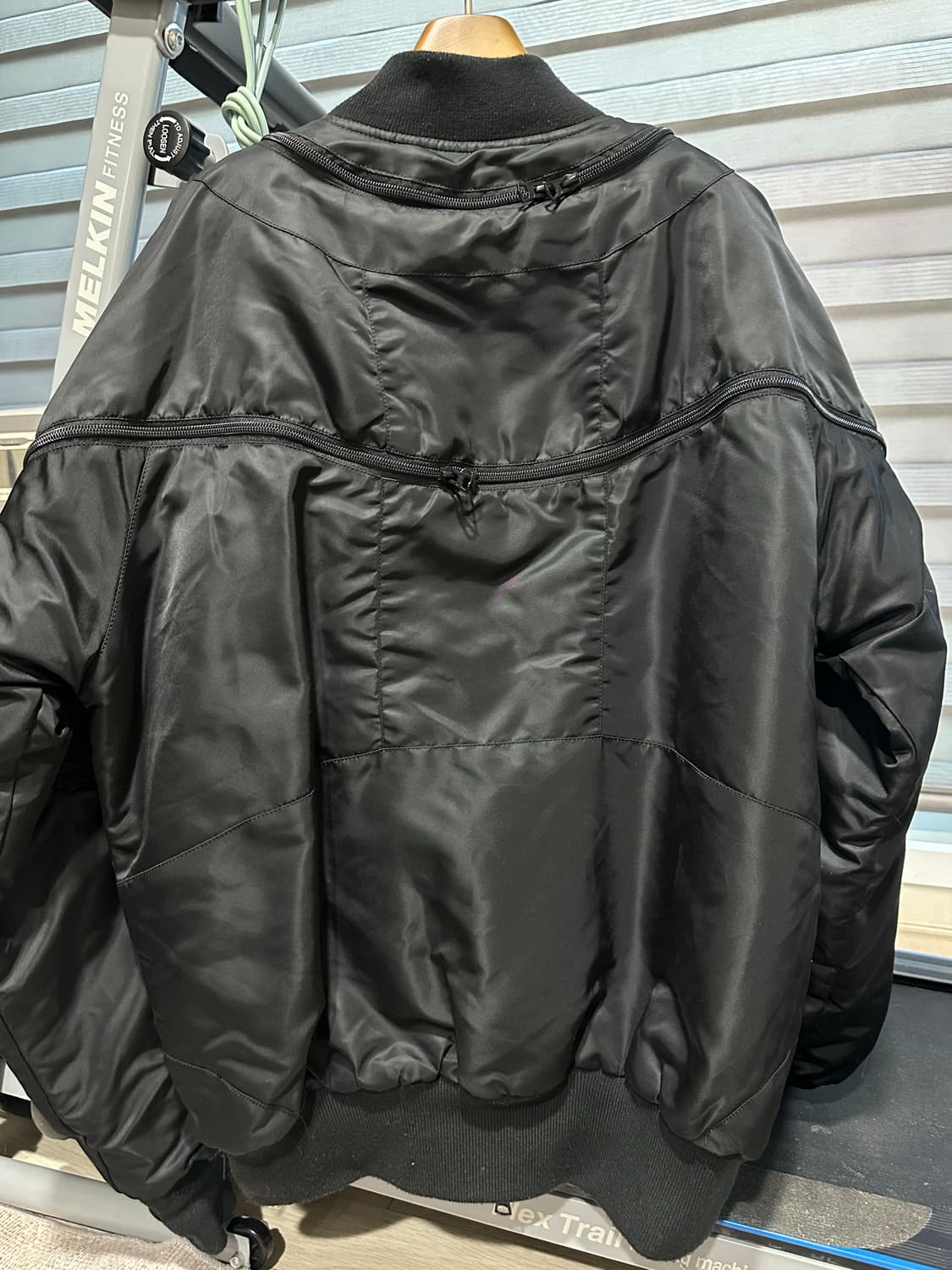 산산기어 X 알파인더스트릿 MA-1 플라이트 자켓 상품이미지2