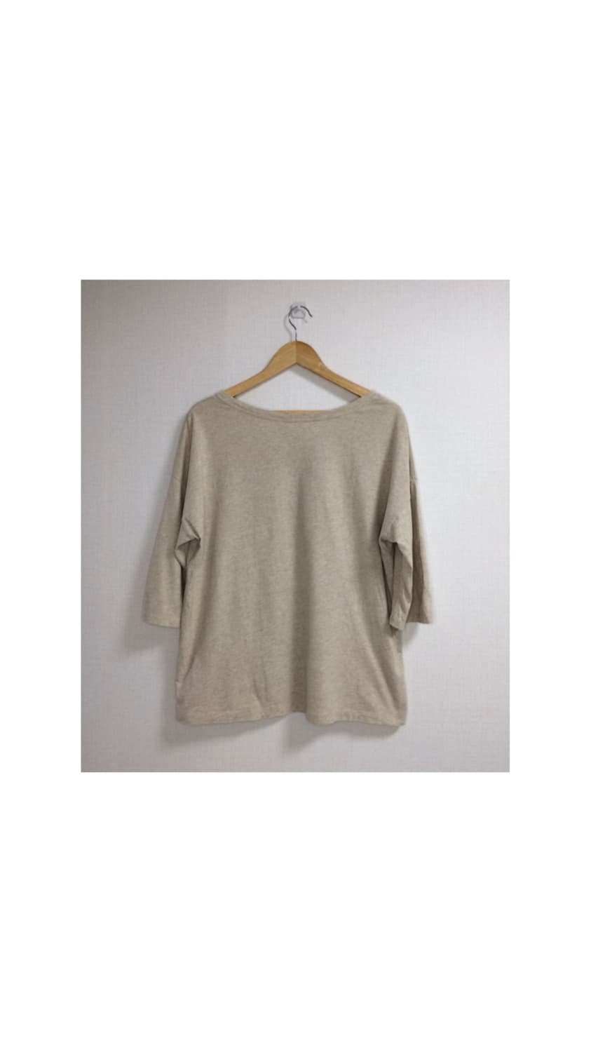 마이멜로디 x 유니클로 빅 프린트 7부 소매 티셔츠 상품이미지4