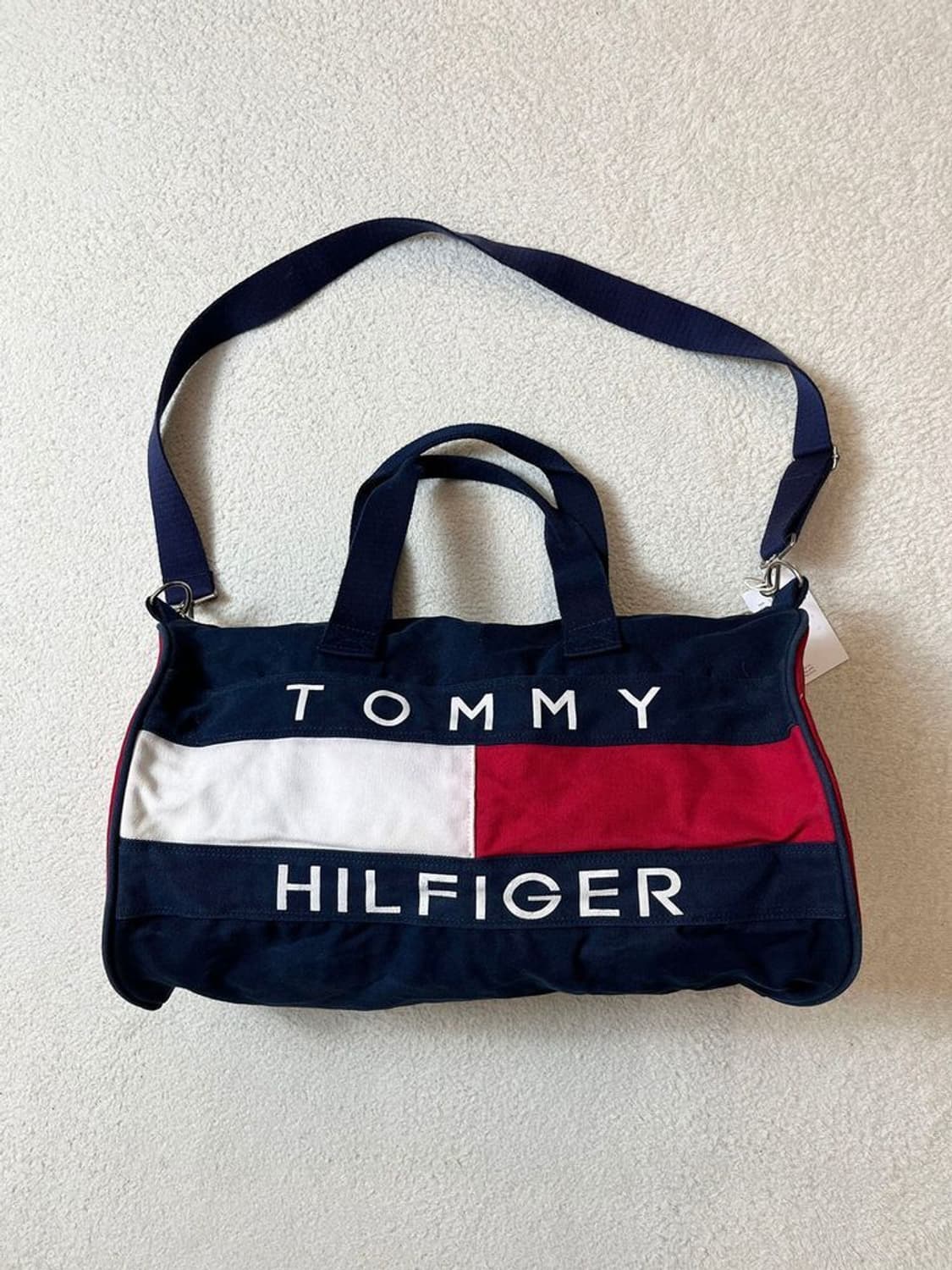 타미힐피거 00's 중형 원통 망치 크로스백 A1711 상품이미지1