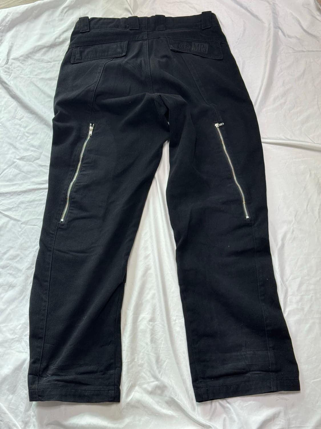 플라스틱 프로덕트 웨이브 지퍼 팬츠 M 상품이미지1