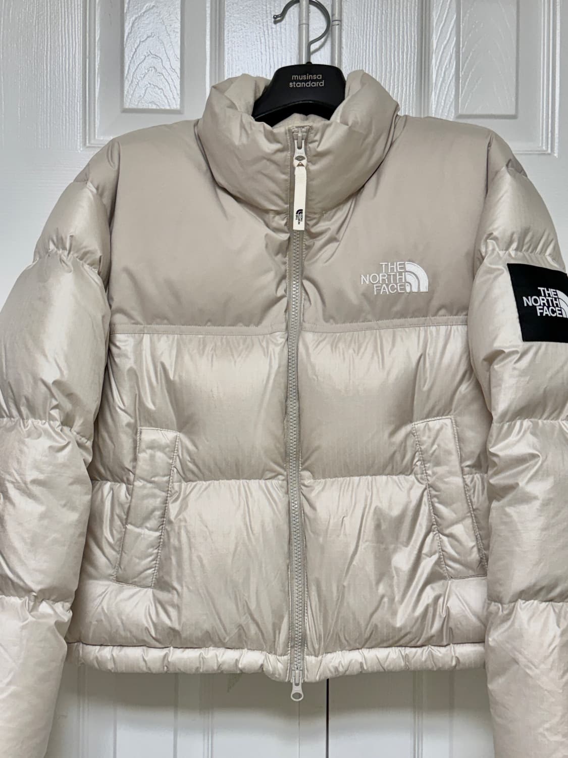 (W) M(90) 노스페이스 노벨티 눕시 크림 베이지 상품이미지3