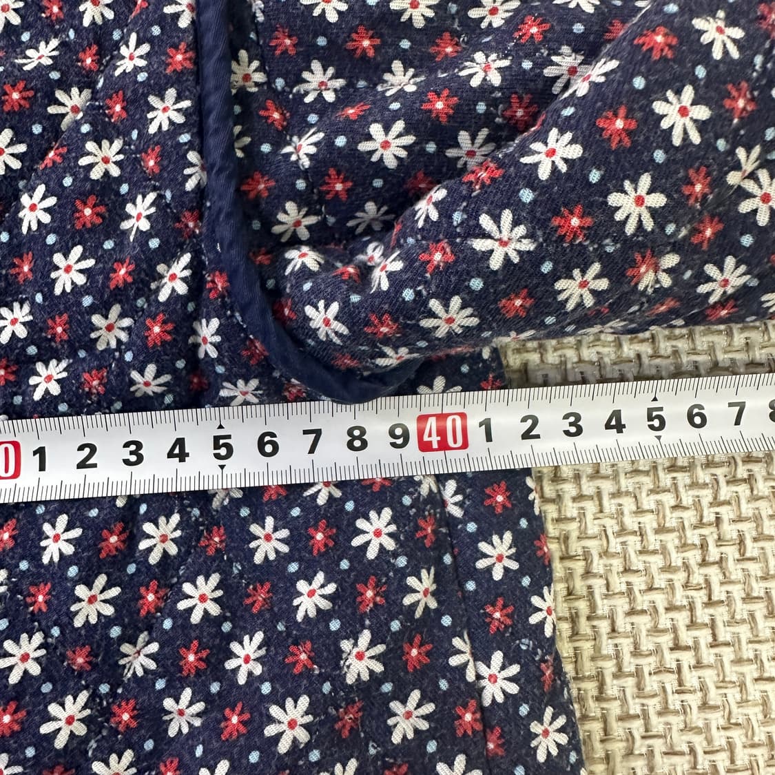 11Y 블루독 꽃무늬 퀄팅 자켓 0421D 상품이미지5