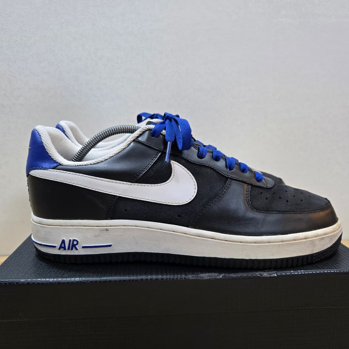 280 나이키 에어포스1 로우 블랙 화이트 82 컬러 상품이미지7