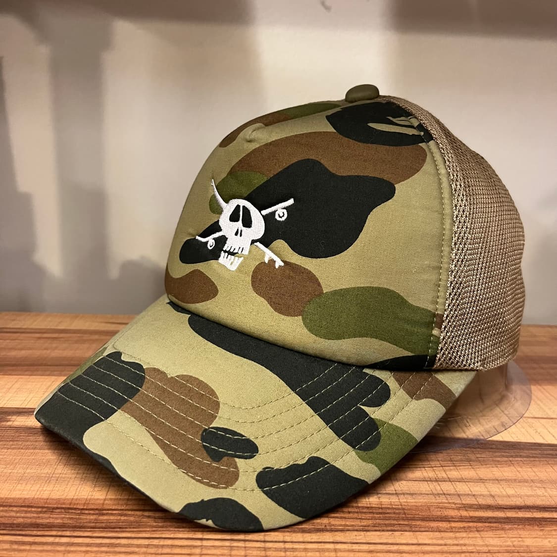 베이프 x 스투시 메쉬캡 상품이미지2