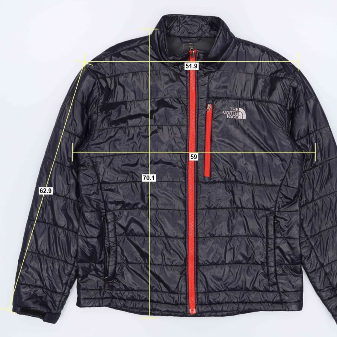 [L] 노스페이스 엑셀로프트 경량 패딩 자켓 블랙 3889 상품이미지8