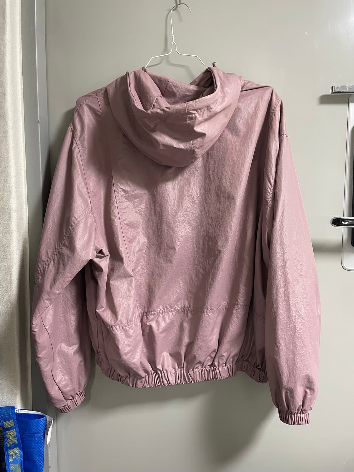 톤다운 핑크 투웨이 지퍼 바람막이 상품이미지2