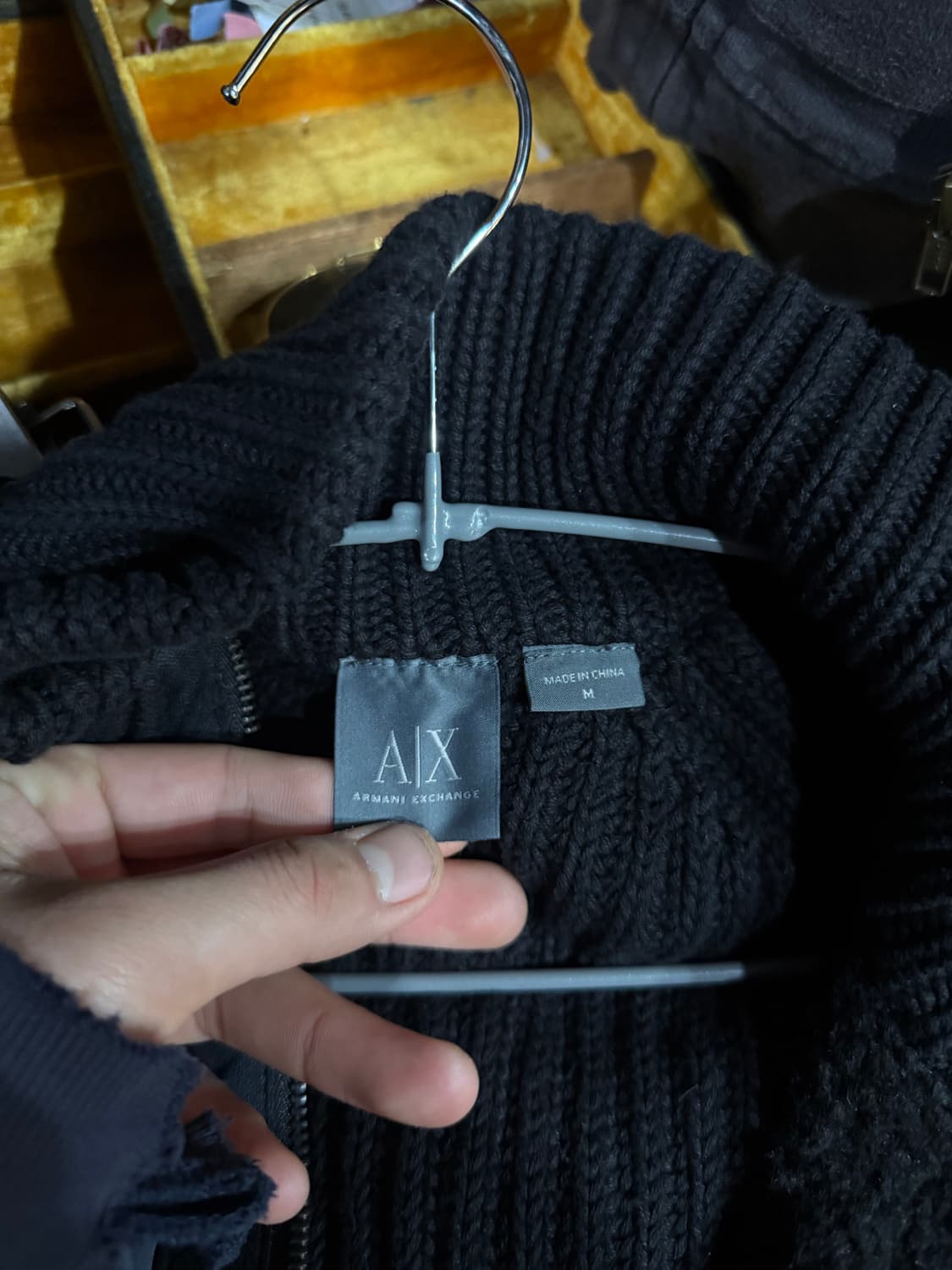 Armani Exchange 알마니 아카이브 패치 풀 집업 자켓 상품이미지3