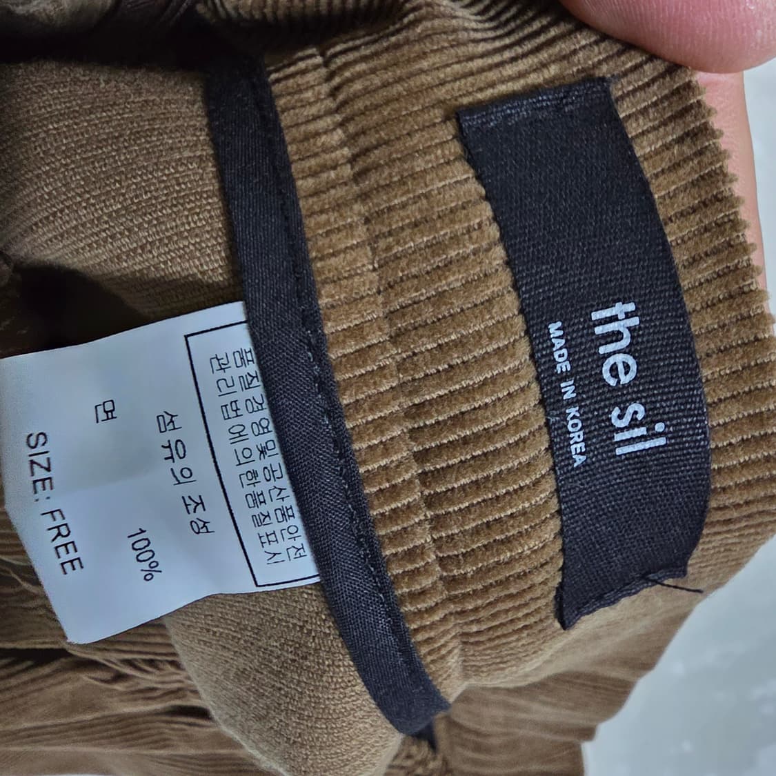 (F)여성 코듀로이 핀턱 와이드 팬츠  상품이미지5