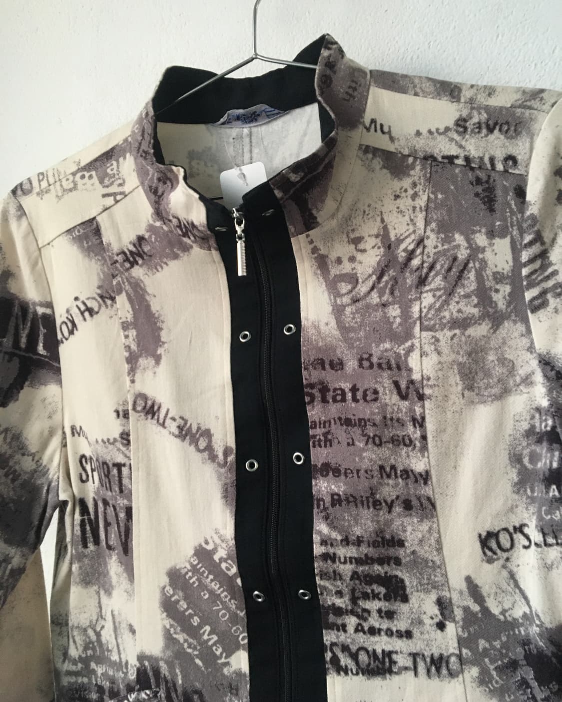 Full printing high neck zip up 상품이미지4