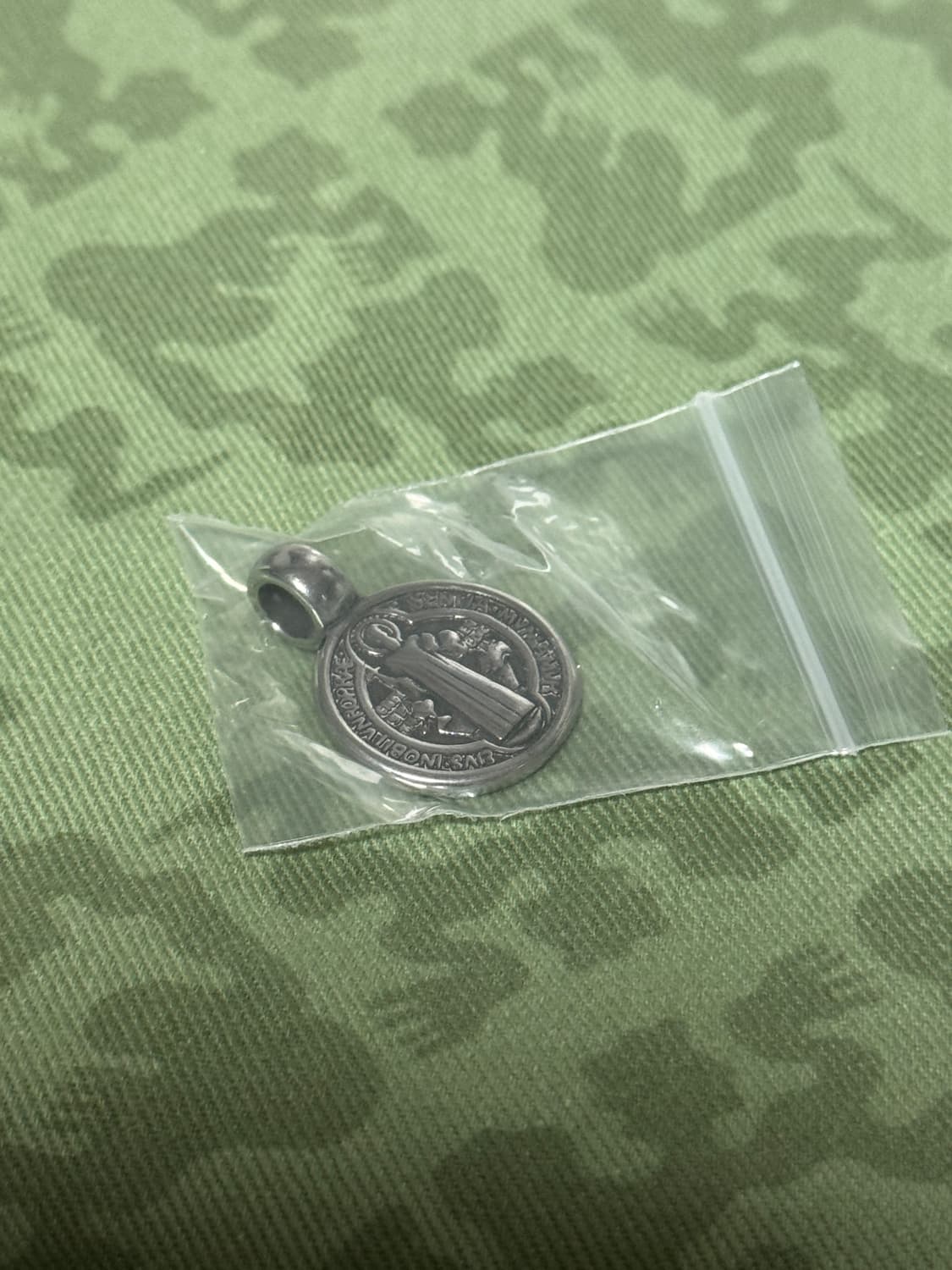 성 베네딕토 펜던트 스테인레스 스틸 목걸이 22x22 mm 상품이미지7