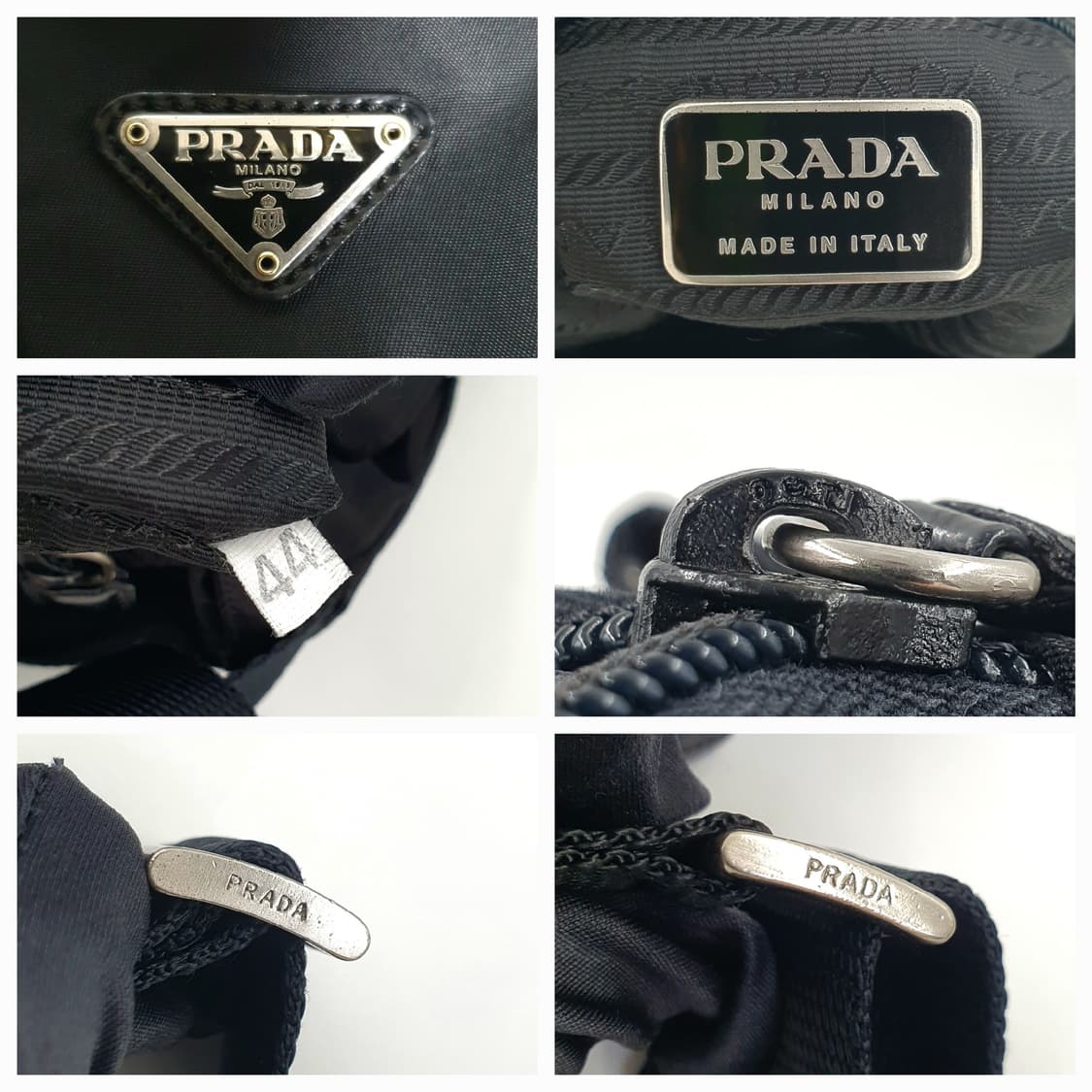 프라다 블랙 메신저백 크로스백 숄더백 B5469F 상품이미지5