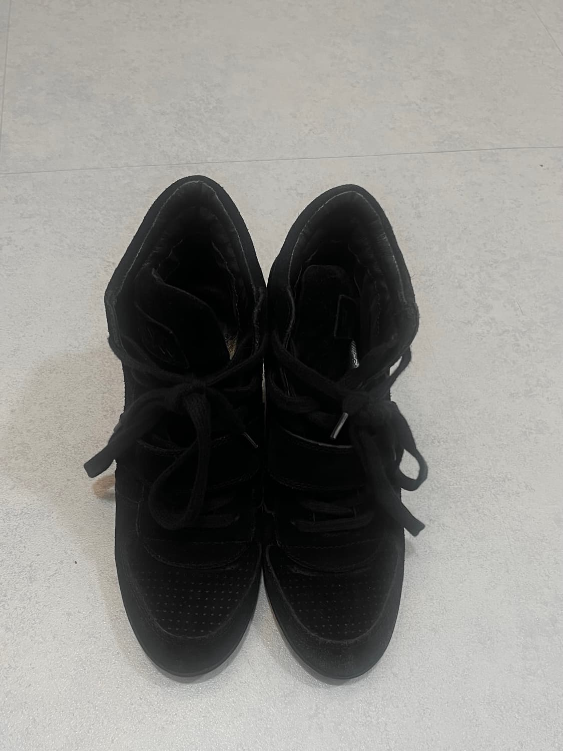 ash 아쉬 스웨이드 웨지힐 스니커즈 240 상품이미지4