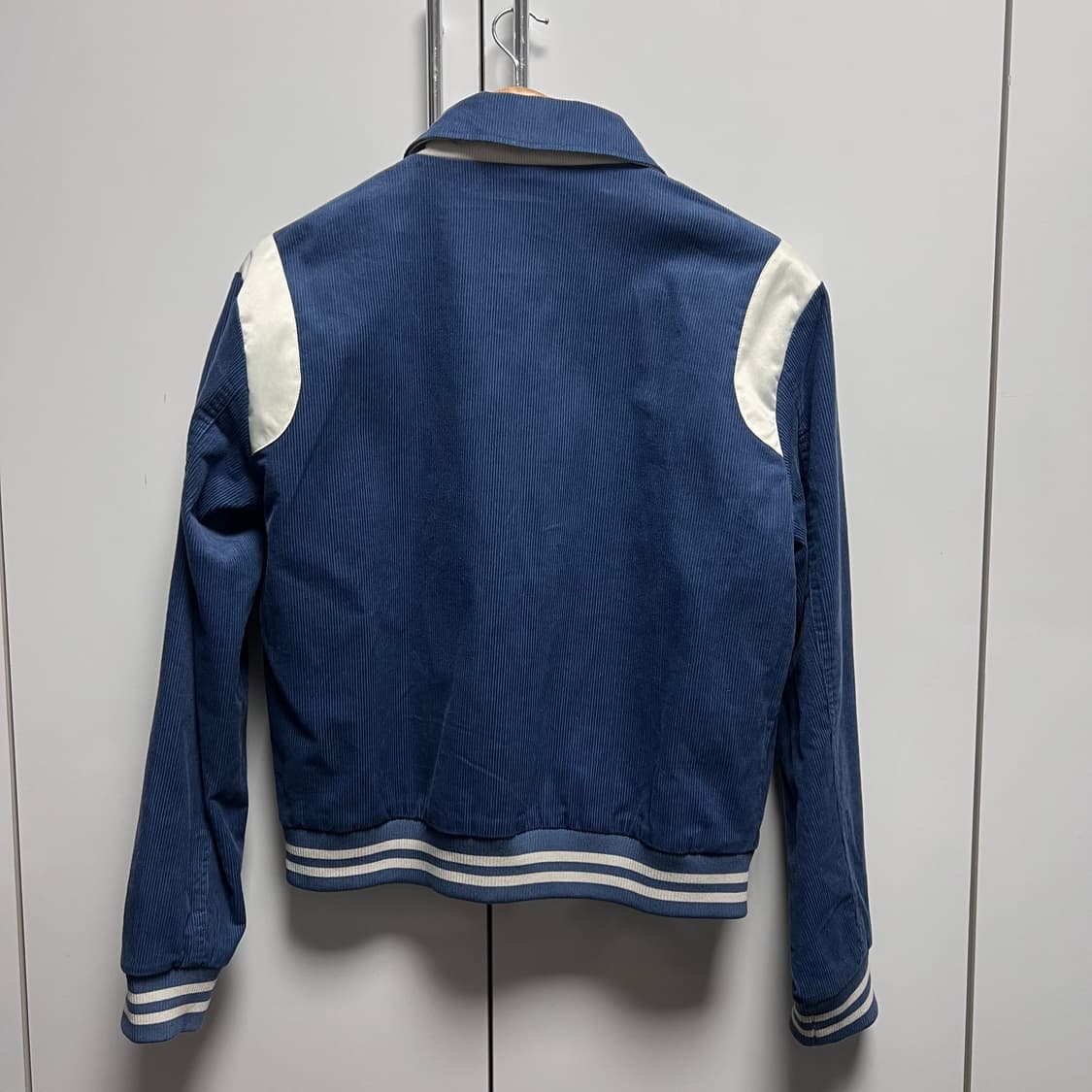 롤링스튜디오 블루 코듀로이 바시티 자켓 L 상품이미지2