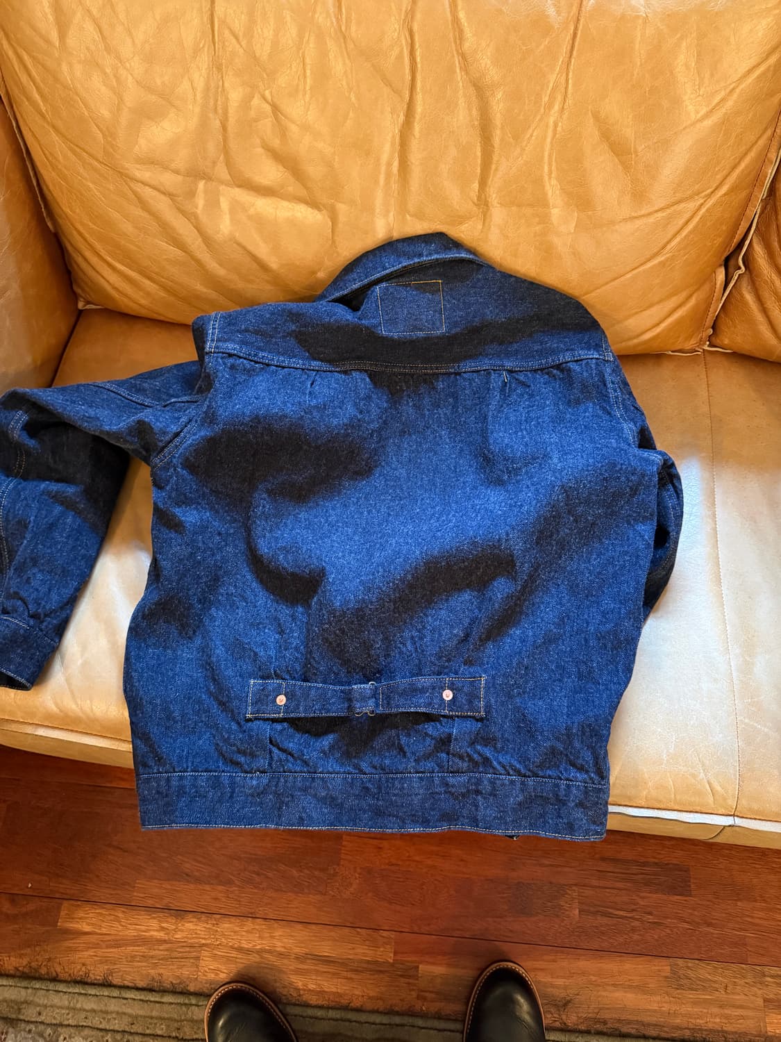 레이버유니온 데님자켓 셀비지자켓 L 상품이미지4