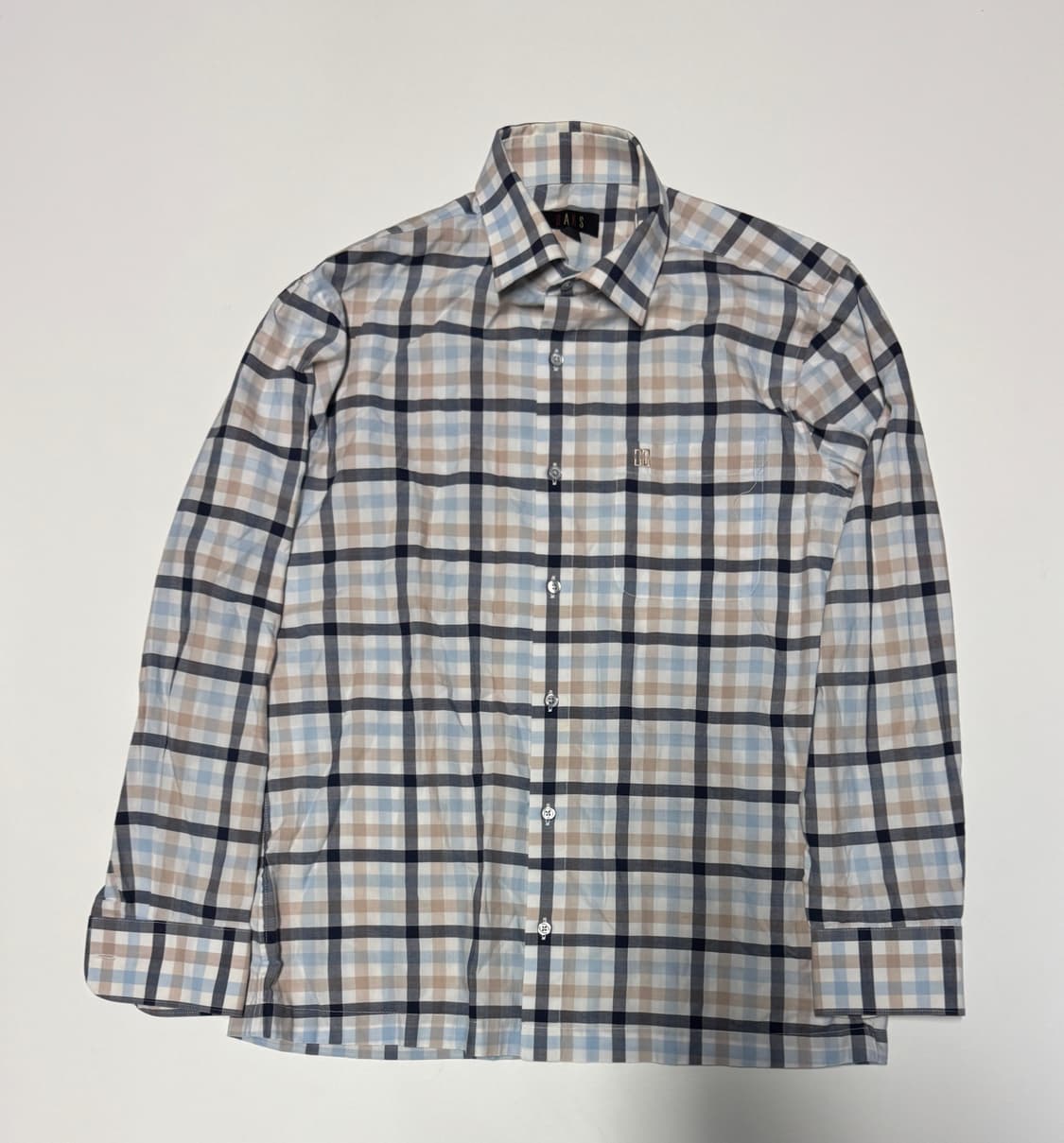 닥스 daks 시그니처 긴팔 체크셔츠 M 상품이미지1