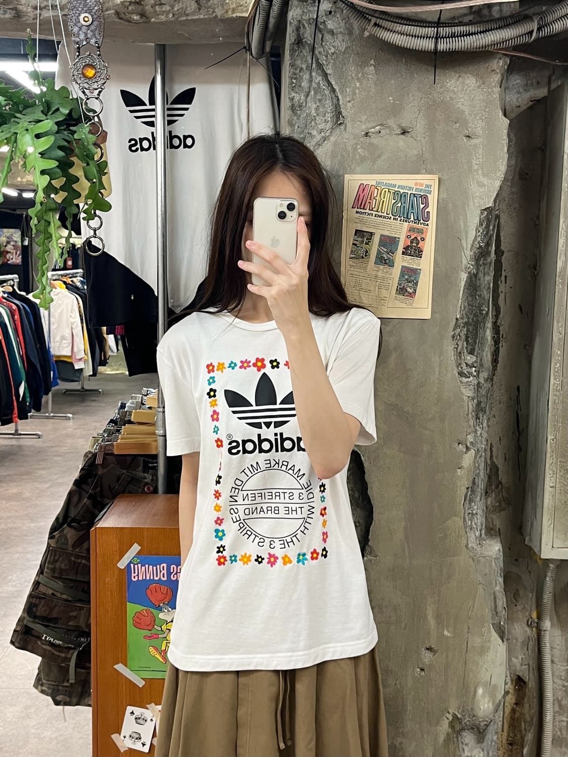 아디다스 반팔티 화이트 100 #csz749 상품이미지2