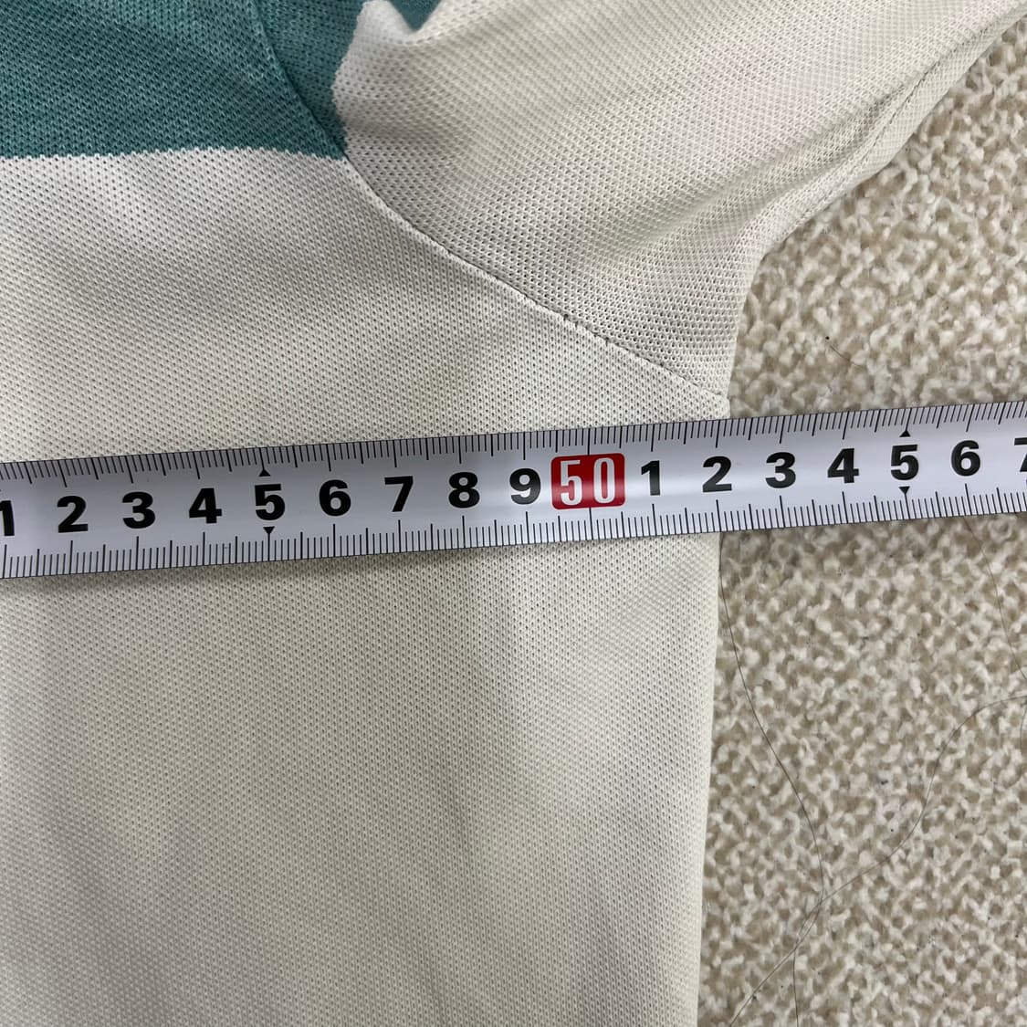 [105] 헤지스 컬러배색 코튼 긴팔 카라 티셔츠 0119M1 상품이미지6