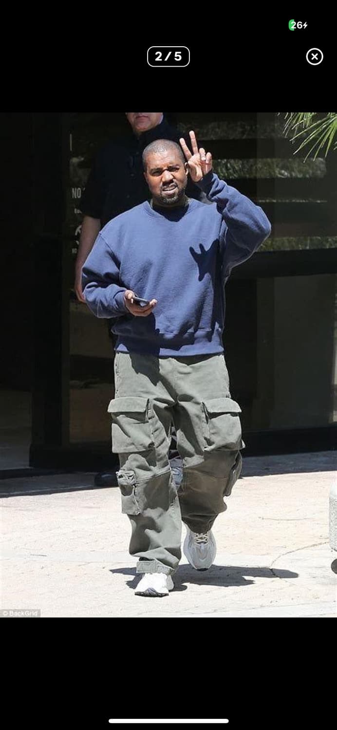 M) 러셀 희귀 썬패이딩 네이비 맨투맨 상품이미지1