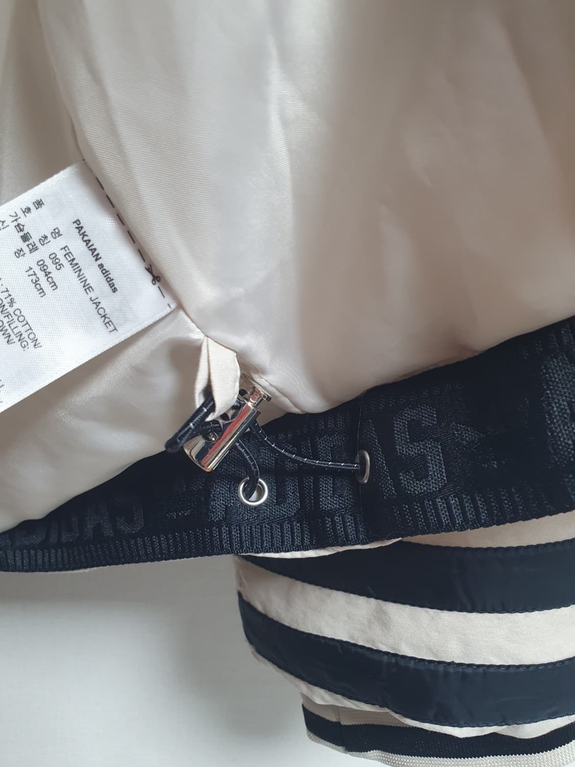 택포가 아디다스 패딩 AC 덕다운패딩점퍼 숏패딩 95 상품이미지8