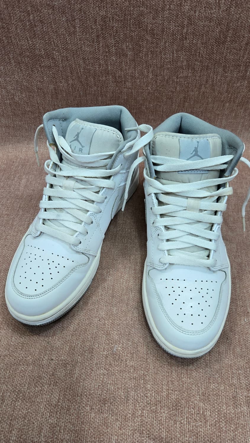 나이키 265mm- 에어 조던 1 미드 화이트 상품이미지1