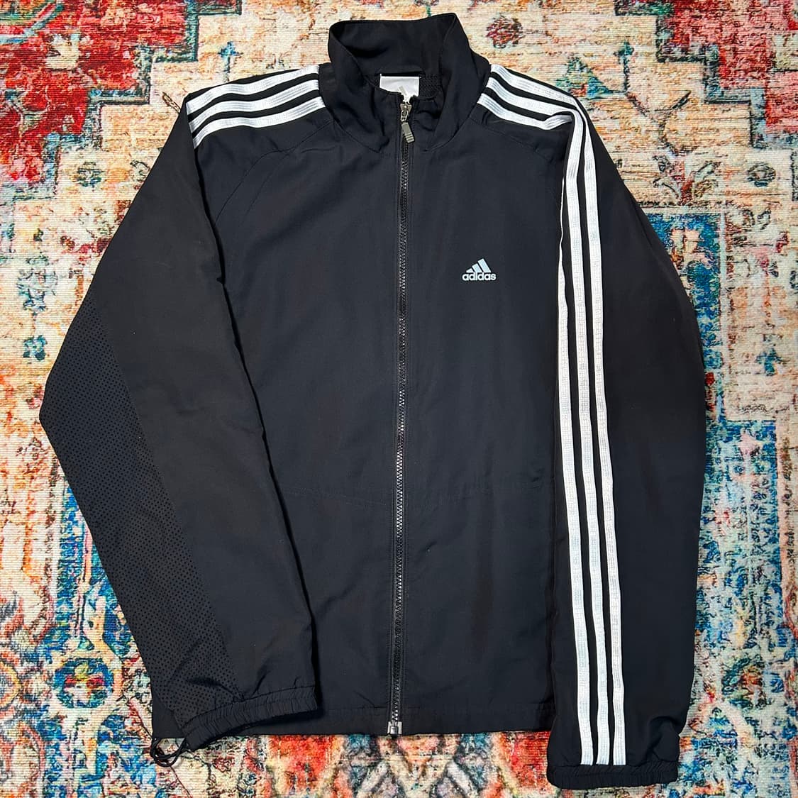 [M] 00s 아디다스 삼선 스트라이프 바람막이 상품이미지1