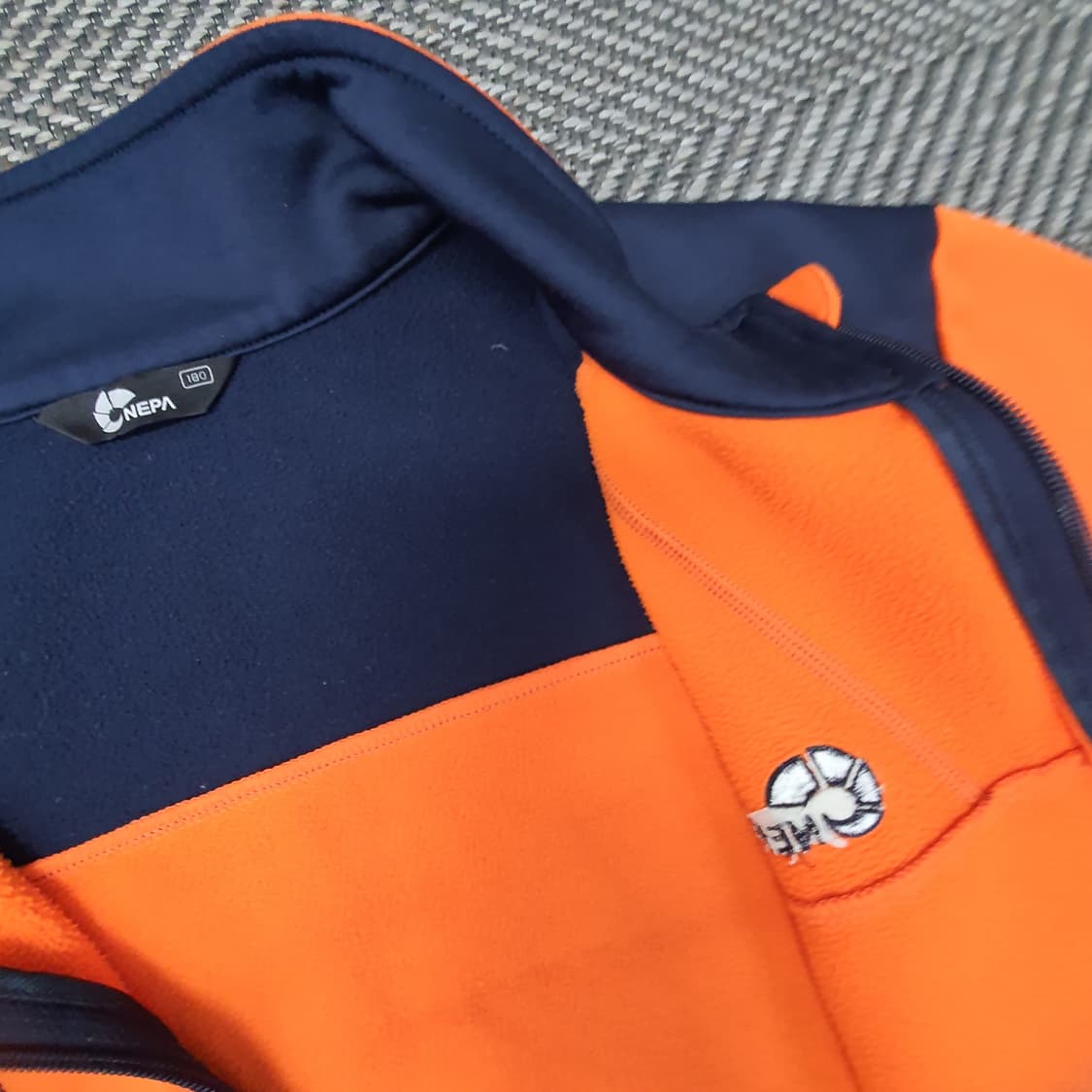 네파 기모 간절기 집업자켓 남자105~110 상품이미지6