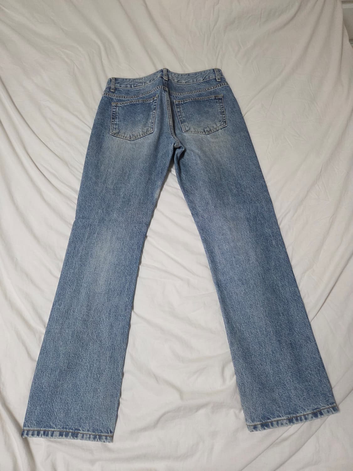 유니폼브릿지 레귤러핏 중청 데님 30 상품이미지2