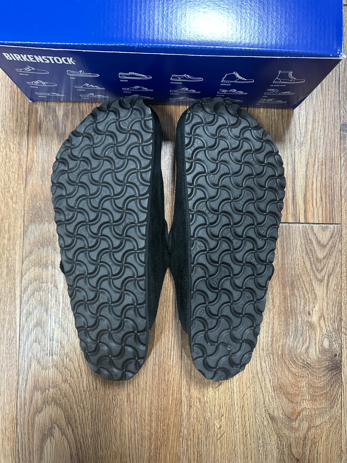 버켄스탁 보스턴 블랙 스웨이드 270(42) 상품이미지2