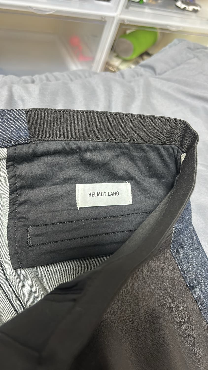 헬무트랭 램스킨 레더 데님 스키니진 27사이즈 상품이미지5