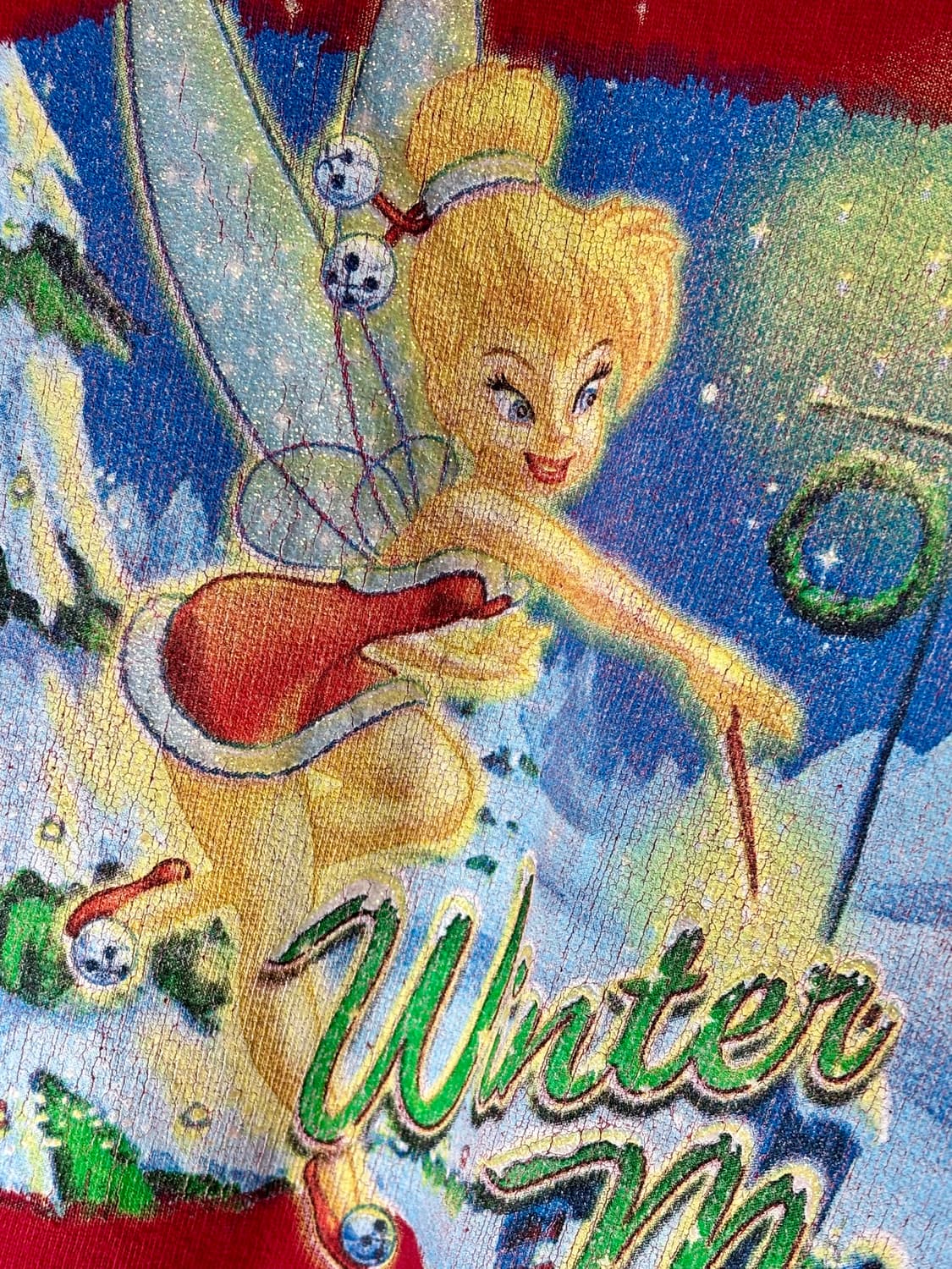 90s Disney Tinkerbell 빈티지 디즈니 팅커벨 스웻셔츠 상품이미지8