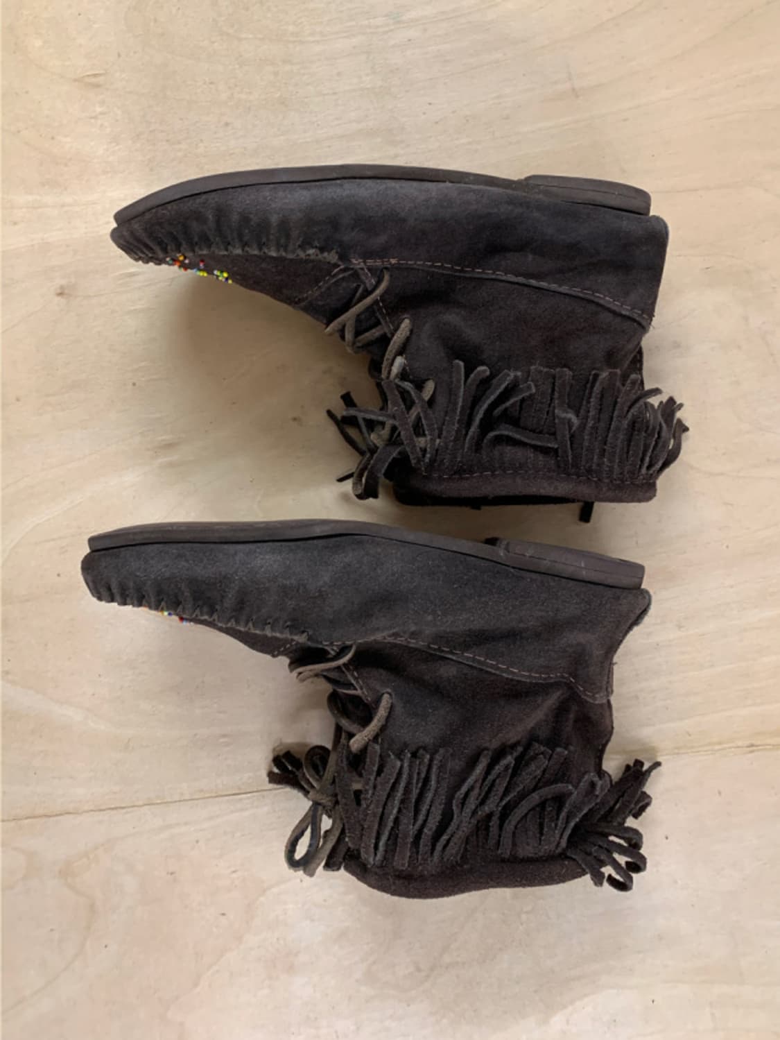 VTG suede fringe boots 빈티지 프린지 부츠 상품이미지4