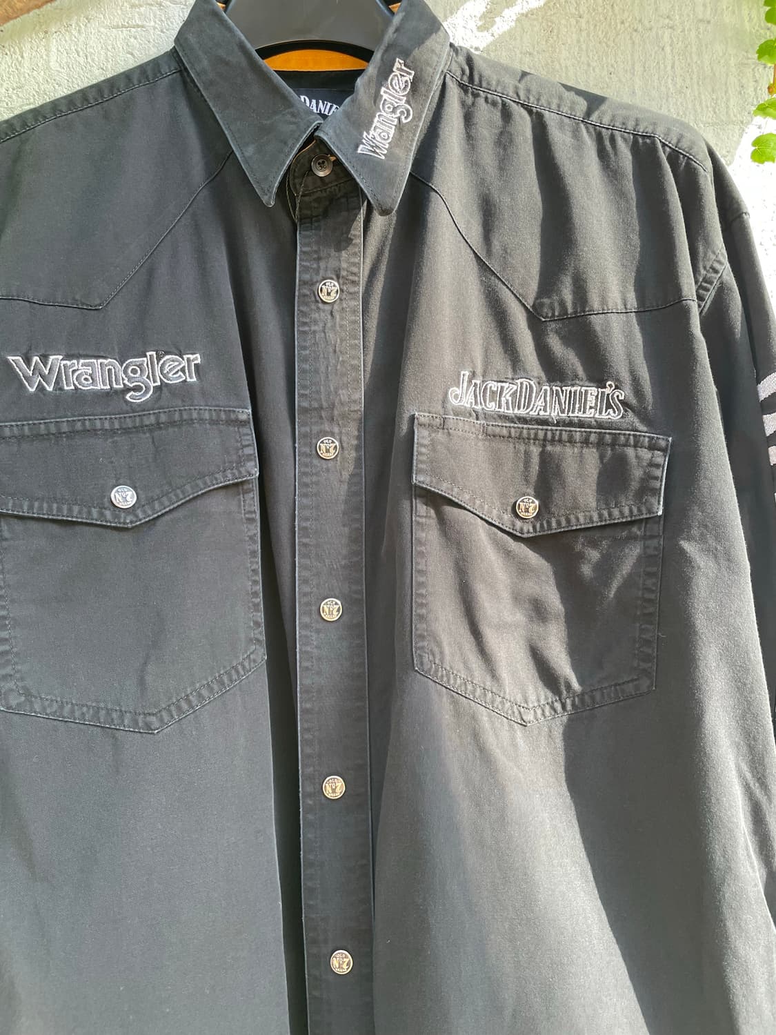 Wrangler x Jack daniels western shirt  상품이미지3