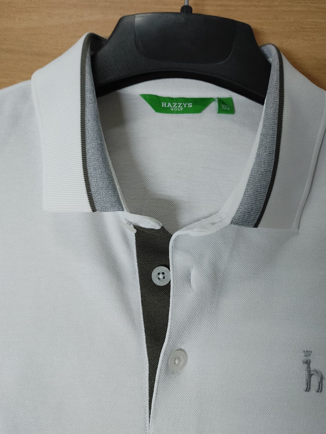 HAZZYS GOLF 헤지스골프 라인배색 반팔카라티 상품이미지4