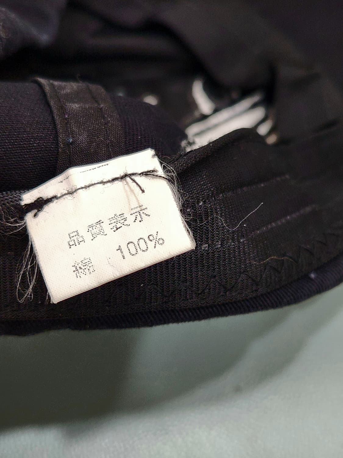 블랙 자수 로고 볼캡 모자 올블랙 상품이미지9