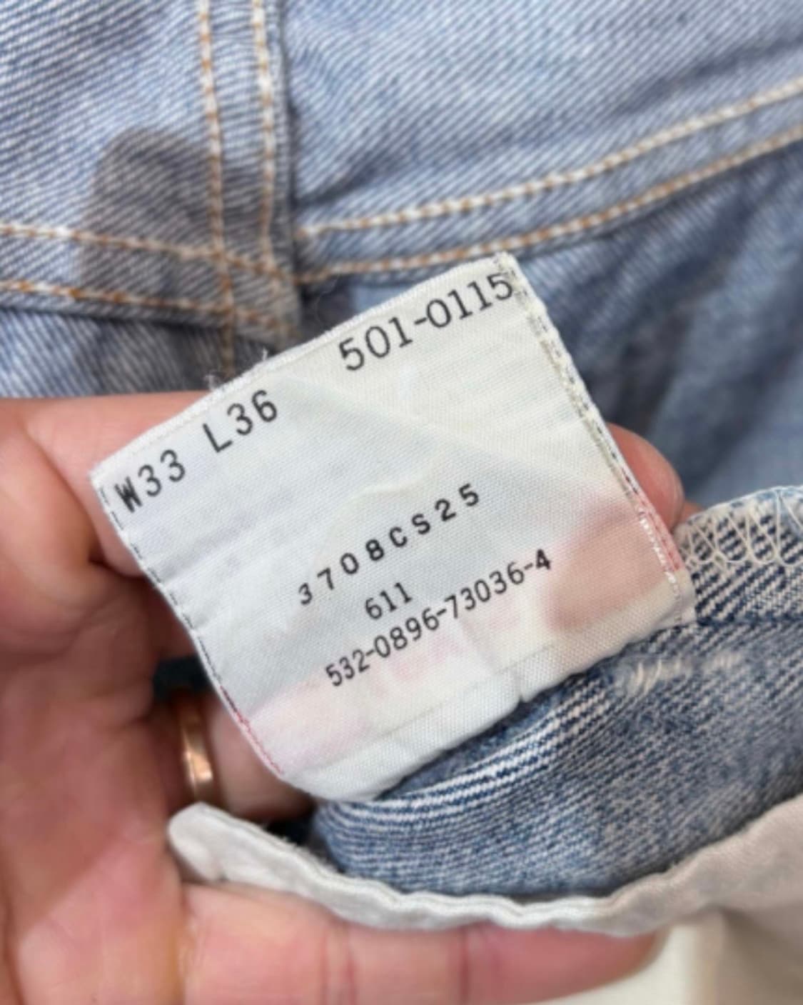 🇺🇸90s Levi’s usa made 501 상품이미지6