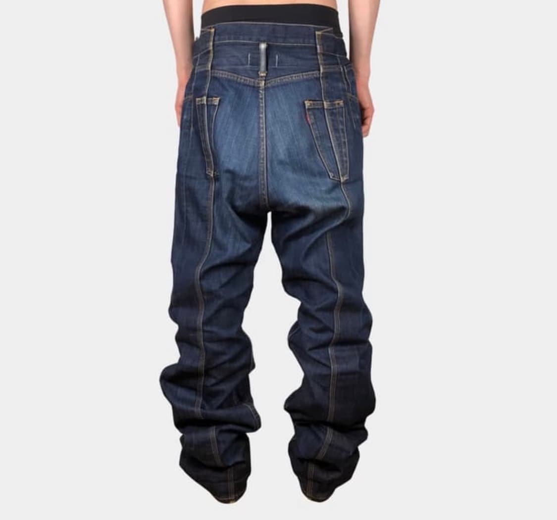 준야와타나베 리바이스 절개 데님 상품이미지1