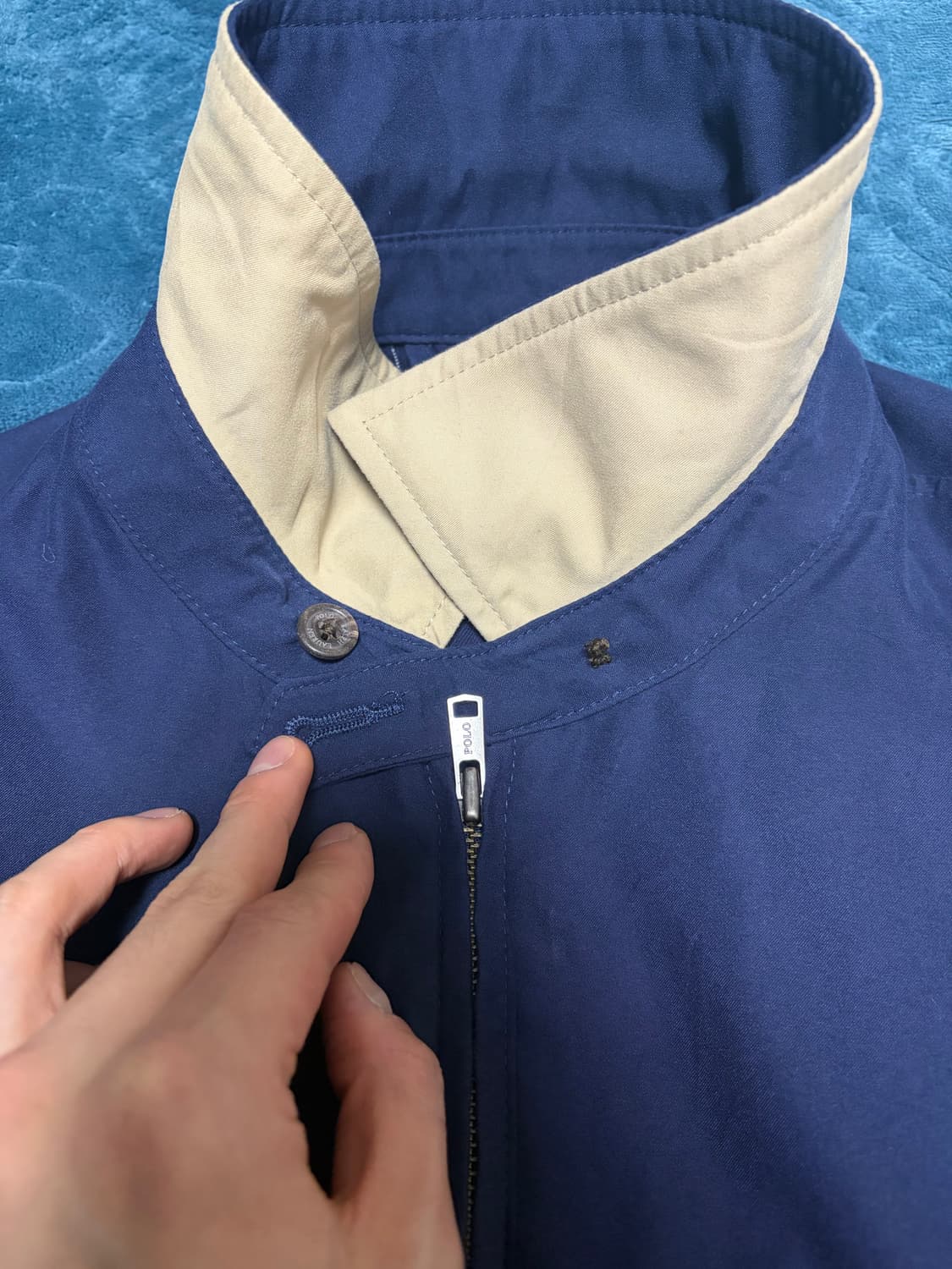 폴로 랄프로렌 스윙탑 자켓 네이비 상품이미지4