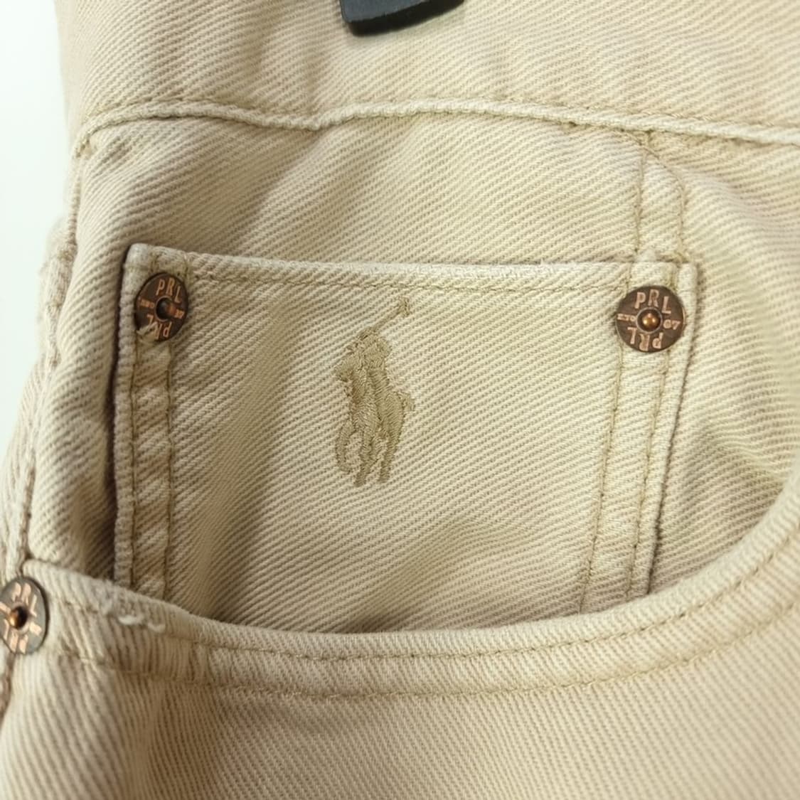 [폴로 랄프로렌] 빈티지 코튼 팬츠 면바지 베이지 M19609 상품이미지5