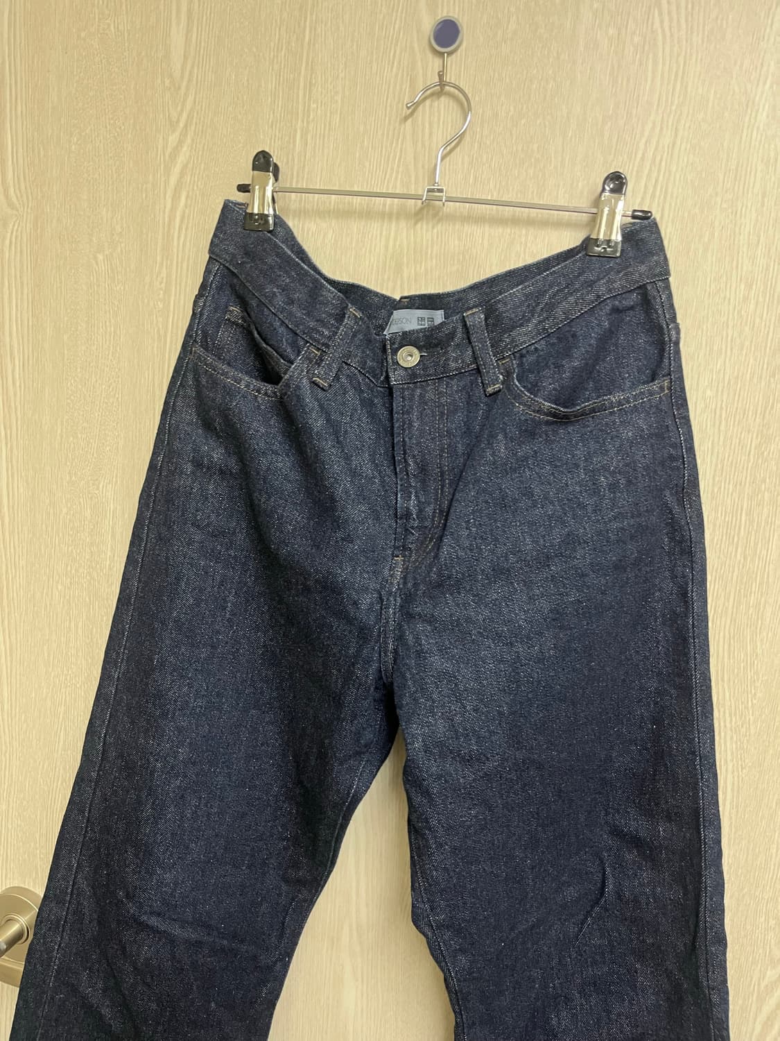 Uniqlo 유니클로 jw앤더슨 스트레이트진 69 네이비 25 상품이미지4