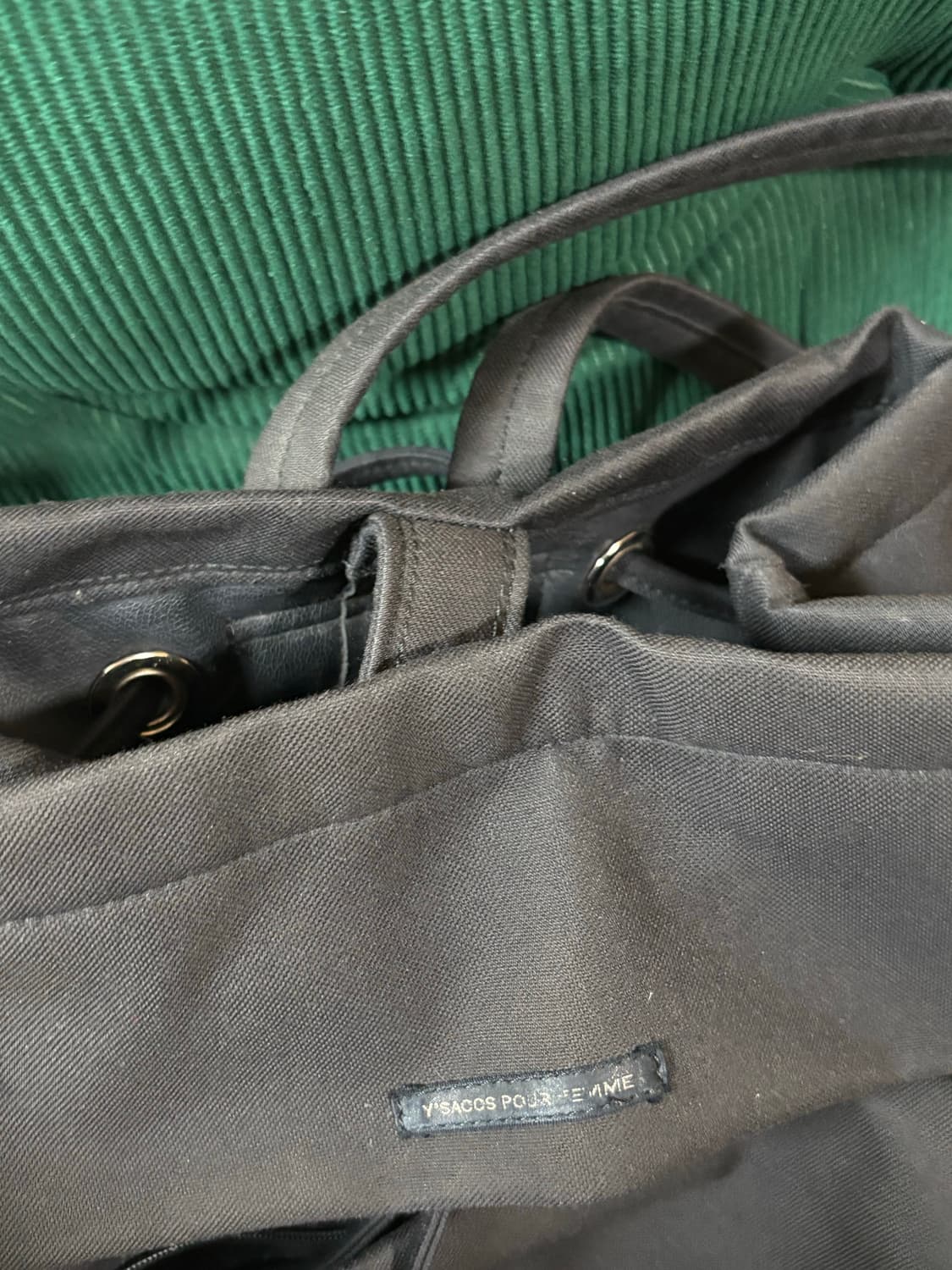 Yoji Yamamoto 요지 야마모토 Y'saccs 뿌르옴므 백팩 상품이미지7