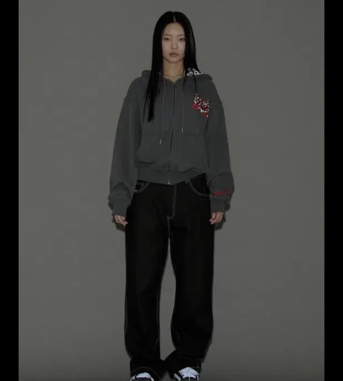 플리즈노팔로우 후드집업 상품이미지2